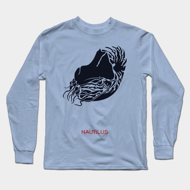 Nautilus Long Sleeve T-Shirt by masha